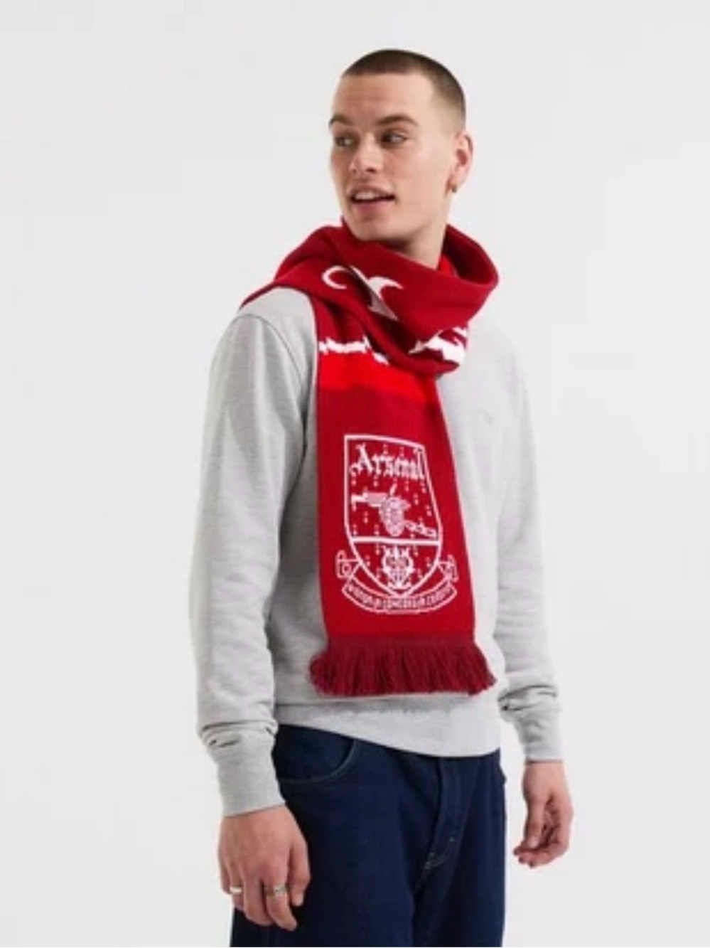 Arsenal Bolt Scarf